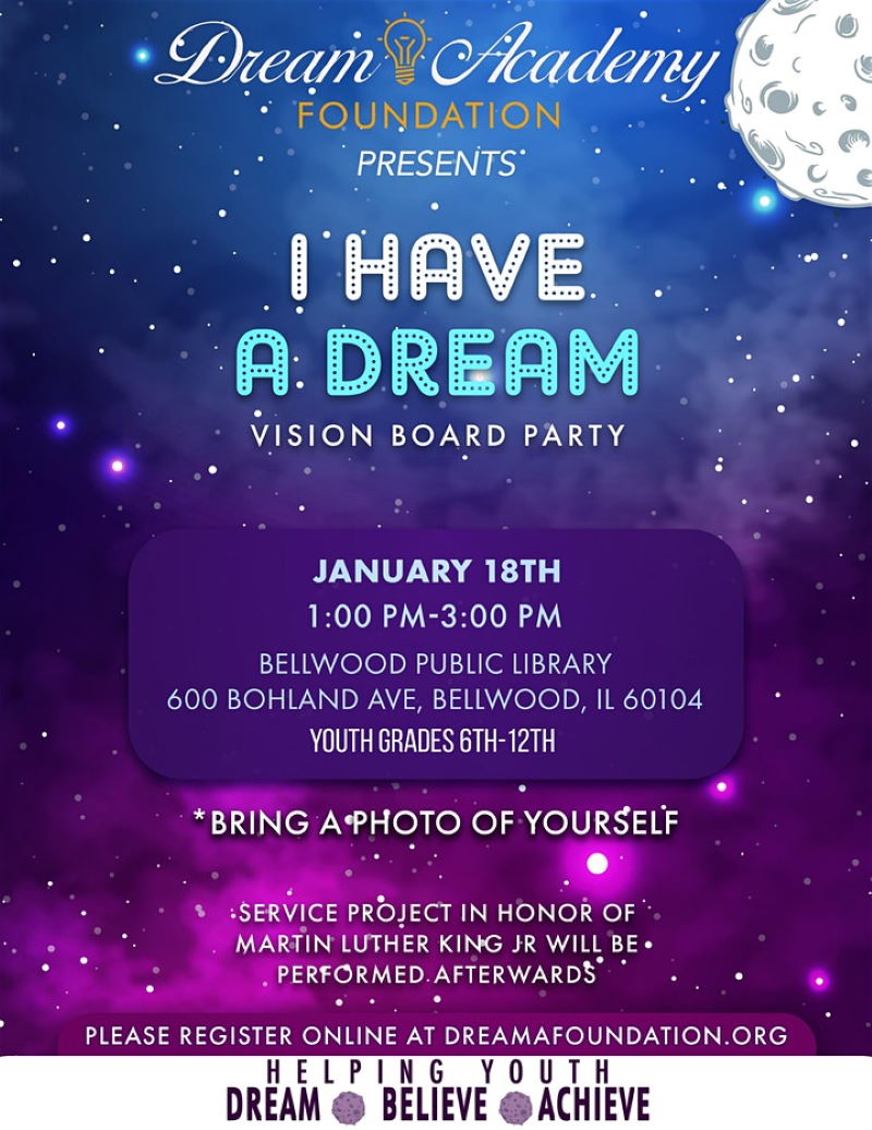 I Have a Dream Vision Board Party